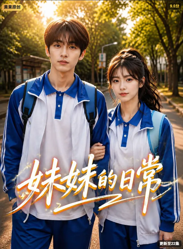 天降萌宝：魔改奶爸 黄豆短剧剧集封面